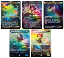 Magic: The Gathering Secret Lair Li'l Legends Chibi Sealed Rainbow Foil Pack - Image 1