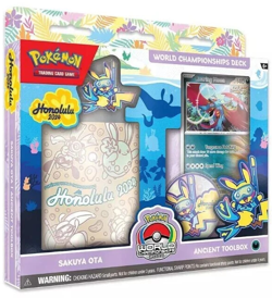 Pokemon 2024 World Championship Deck Ancient Toolbox Roaring Moon Ex Box - Image 2
