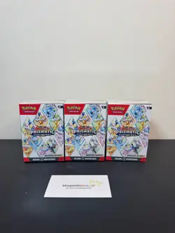 Pokemon TCG Prismatic Evolutions Booster Bundle x3 Brand New Sealed ✅ - Image 1