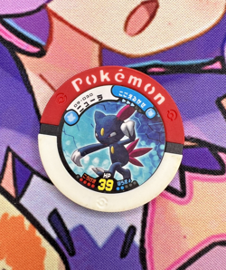 Sneasel Red 09-030 Regular Battrio Pokemon Arcade Game Chip 🍄 - Image 1