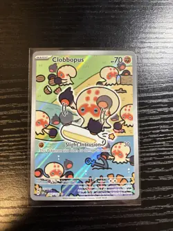 Pokemon TCG: Surging Sparks: 207/191 Clobbopus Illustration Rare (NM) - Image 1