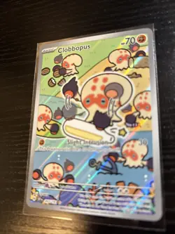 Pokemon TCG: Surging Sparks: 207/191 Clobbopus Illustration Rare (NM) - Image 4