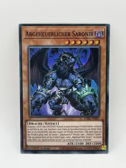 Bystial Saronir GERMAN Super Rare 1st Edition DABL-EN007 DABL-DE007 Yugioh X1 - Image 1