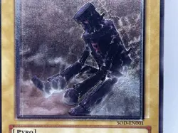 Charcoal Inpachi Ultimate Rare SOD-EN001 MISPRINT FOIL SHIFT Yugioh Soul of the - Image 3