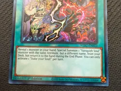 Stake your Soul! WISU-EN023 Wild Survivors 1st Edition Ultra Rare (UR) Yu-Gi-Oh! - Image 2