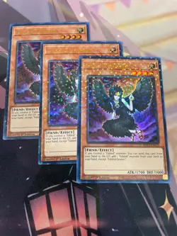 YUGIOH - FABLED GRIMRO X3 - ULTRA RARE - HAC1 - NM - 1ST ED - Image 1