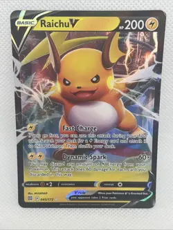 Boltund, Wailord, Scizor, Luxray, Raichu Pokemon V Card Lot Of 5 Ultra Rare Card - Image 3