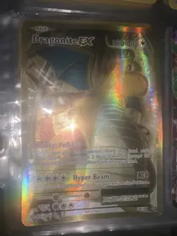 Dragonite EX 106/108 XY Evolutions NM Full Art Ultra Rare Pokemon Card - Image 1