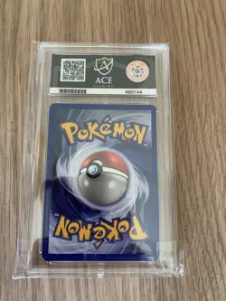 2000 Pokemon Card TCG Rockets Mewtwo Gym Challenge Holo 14/132 Graded Ace 8 - Image 2