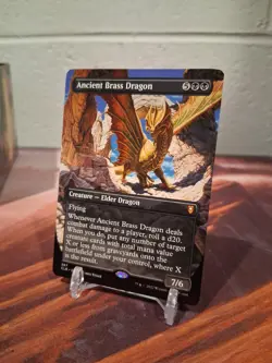 Ancient Brass Dragon (Borderless) Commander Legends: Battle for Baldur's Gate... - Image 1