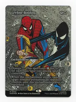 Magic: The Gathering Marvel's Spider-Man Borderless Foil Leyline Binding #2 - Image 1
