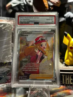 2022 Pokemon SWSH Silver Tempest Serena #193/195 PSA 10 - Image 1