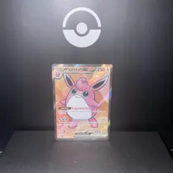 Pokemon TCG Wigglytuff EX 187/165 Scarlet and Violet Full Art Ultra Rare NM - GM - Image 1