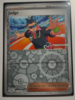 Pokemon TCG Destined Rivals Professor Program Judge Promo 167/182 - Image 1