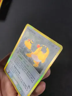Pokemon - Ampharos 1/101 Delta Species - Ex Dragon Frontiers - Holo ENG Poor - Image 3