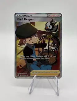 Holo Bird Keeper Full Art 066/072 Ultra Rare Shining Fates Pokemon TCG - Image 1