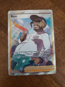 Pokemon TCG Rose Full Art 071/072 Shining Fates Ultra Rare Holo Near Mint - Image 1