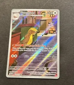 2025 POKEMON MEGA EVOLUTION GUMSHOOS ILLUSTRATION RARE #153/132 - Image 2
