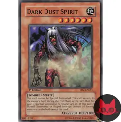 Yugioh Dark Dust Spirit SD2-EN004 Common 1st Edition NM - Image 1