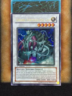 Yugioh Cosmic Fortress Gol’Gar CRMS-EN044 Ultra Rare 1st Ed LP - Image 1