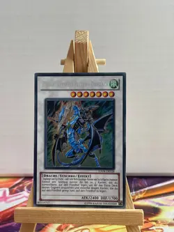 Dracheneinheit-Ritter - Dreizack HA04-DE028 Secret Rare Deutsch NM YUGIOH - Image 1