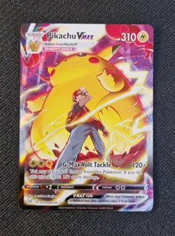 Pikachu VMAX TG17/TG30 Lost Origin Alternate Art Ultra Rare Pokemon Card English - Image 1