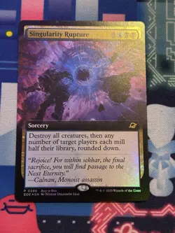 Singularity Rupture MTG Card - Sorcery, EDFC-EN 0938, 2023 Edition - Image 1