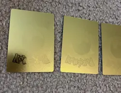 2024 Fan Art Gold Pokemon Card Jolteon Gx Blacephalon Undefeatable Red - Image 5