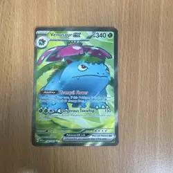 Pokemon TCG Scarlet and Violet 151 Venusaur EX Full Art Card 182/165 - Image 2