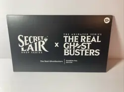 Secret Lair THE REAL GHOSTBUSTERS MTG Magic The Gathering New Rainbow FOIL - Image 1