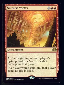 MTG - Sulfuric Vortex / Vortice Sulfureo - FOIL Dominaria Remastered ENG (NM) - Image 1