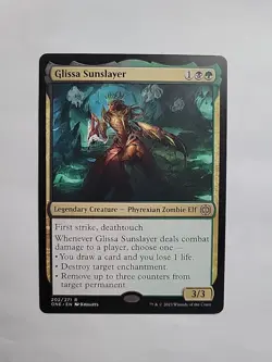 MTG - Glissa Sunslayer Phyrexia: All Will Be One Regular Rare #202 - Image 1