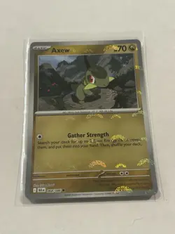 Axew (Poke Ball Reverse Holo) - 068/086 - Black Bolt - NM/M - Pokemon - Image 2