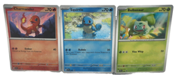 Charmander 047, Squirtle 048 & Bulbasaur 046 ALL 3 Pokemon TCG NM/Near Mint - Image 1