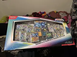NEW Pokemon TCG Prismatic Evolutions Lucario Ex+Tyranitar Ex Premium Collection - Image 1