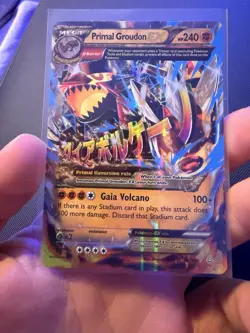 Primal Groudon EX #86 Pokemon Primal Clash - Image 1