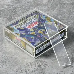 Magnetic Acrylic Display Case Fit for Pokemon Japanese Booster Box Transparent - Image 1