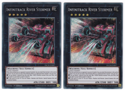 2x Infinitrack River Stormer - (INCH-EN007 - 1st Ed - Secret Rare) - NM - Yugioh - Image 1