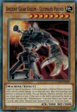 YUGIOH Ancient Gear Machine Deck Complete 40 - Cards - Image 1