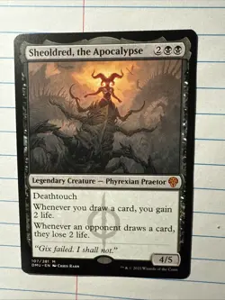 Sheoldred the Apocalypse Dominaria United Magic: The Gathering Card - Image 1