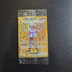 Pokemon Card - Black Star Promo Holo Cinderace EX SVP 163 Sealed - Image 1