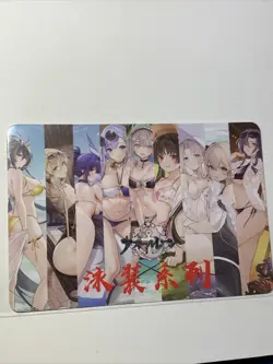 New Jersey Azur lane Swimsuit ACG Goddess Story Anime Card Girl Waifu Sexy Ship - Image 2