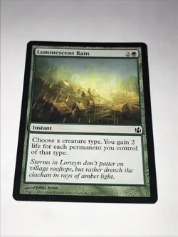 Luminescent Rain Magic the Gathering 2008 Card - Image 2