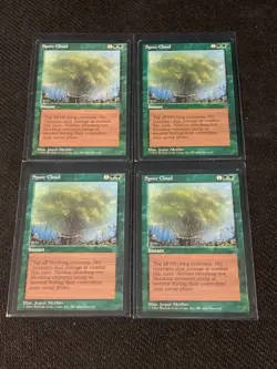 Magic the Gathering Fallen Empires Spore Cloud (Myrfors) x4 - Image 1