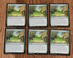 6x MTG Wave Of Vitriol Commander / Anthology Rare Green Sorcery - Image 2