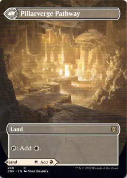 MTG Needleverge Pathway (Borderless) (288) | NM | Zendikar Rising {ZNR} - Image 2