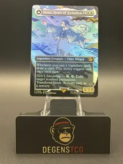 Venat, Heart of Hydaelyn 0329 (Borderless) Final Fantasy Foil MTG - Image 1