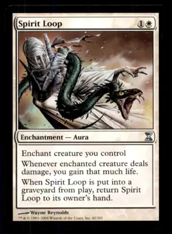 MTG Spirit Loop LP Light Play Time Spiral [3009] - Image 1