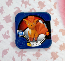 Vulpix Z3-43 Tretta Regular Red Japanese Pokemon Arcade Game Chip 🍄 - Image 1