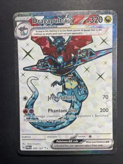 Dragapult ex 200/167 Pokemon TCG SV06: Twilight Masquerade Ultra Rare NM - Image 1
